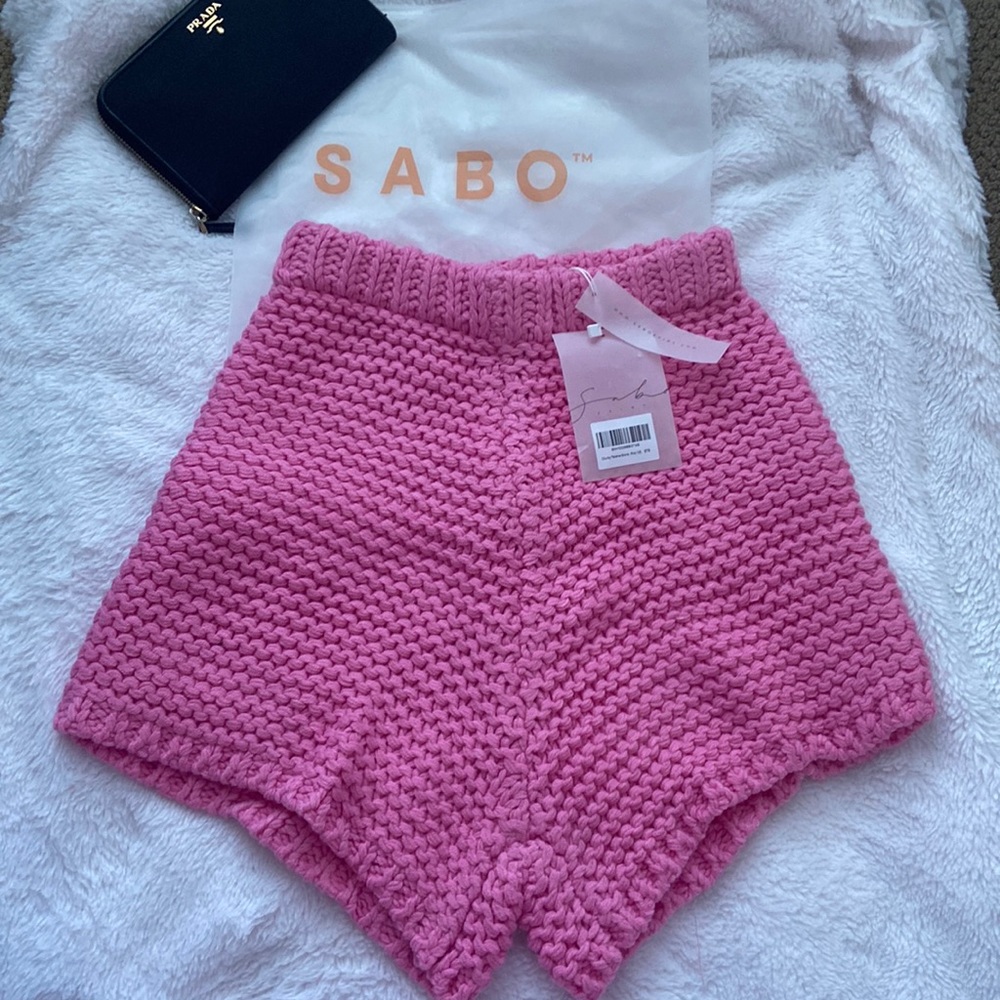 Sabo Skirt Chunky Panama Knit Shorts